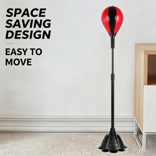 Adjustable Height Freestanding Boxing Speed Punching Bag