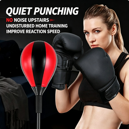 Adjustable Height Freestanding Boxing Speed Punching Bag