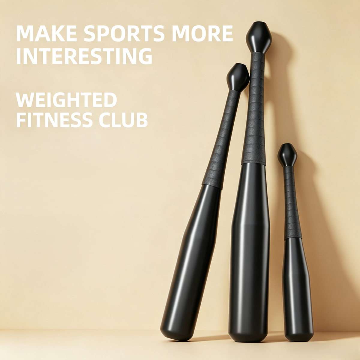 Weighted Fitness Steel Club Mace